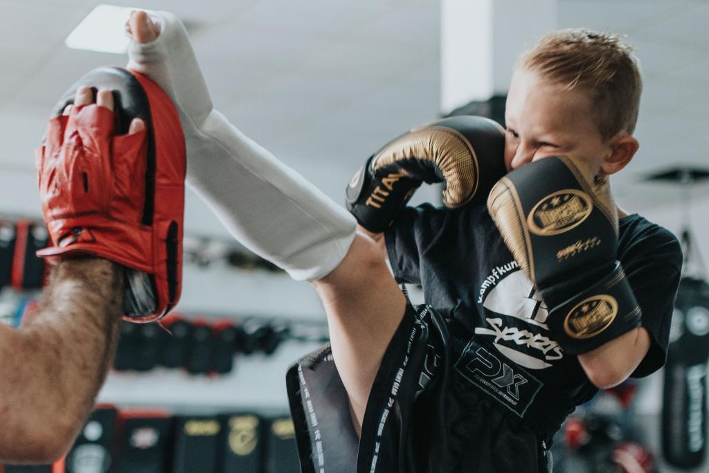 Training Kinder Kickboxen